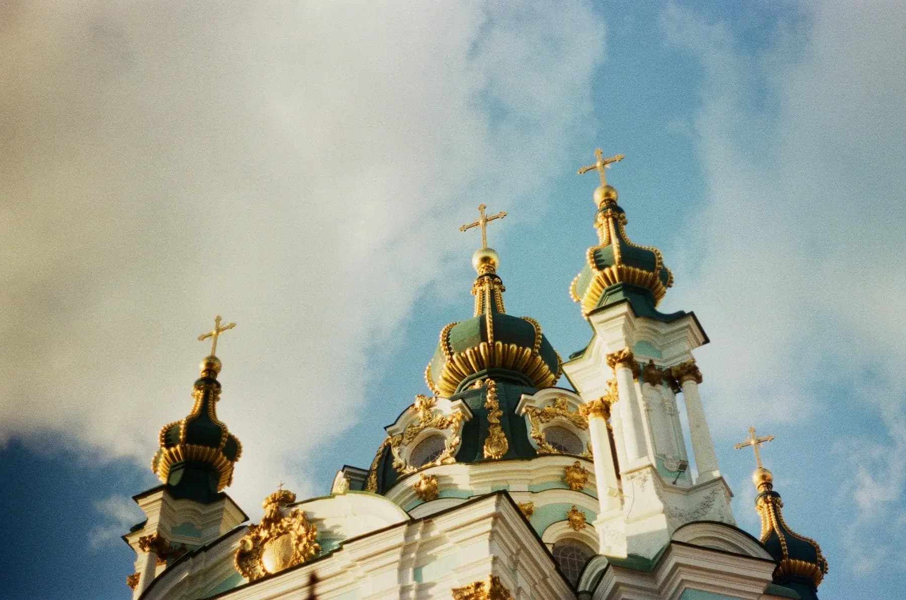 Interior of an Orthodox church - the visual home of the doctrines explained here